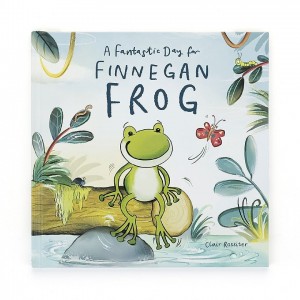 Jellycat A Fantastic Day for Finnegan Frog Book | 824195-TXU