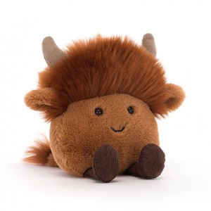 Jellycat Amuseabean Highland Cow | 298317-QTW