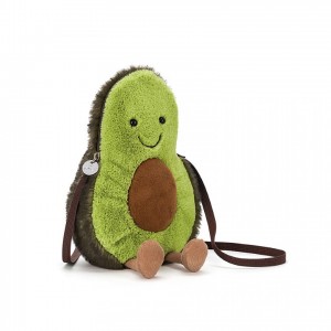 Jellycat Amuseable Avocado Bag | 841395-LMZ