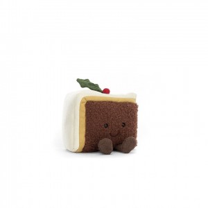 Jellycat Amuseable Slice of Christmas Cake | 697421-KJG