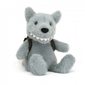 Jellycat Backpack Wolf | 945607-VOK