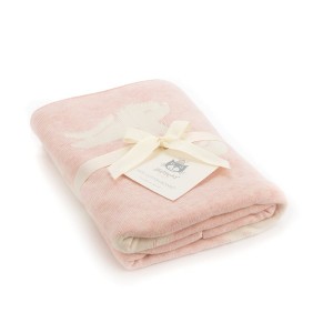 Jellycat Bashful Pink Bunny Blanket | 021759-RFV