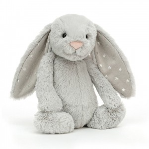 Jellycat Bashful Shimmer Bunny Medium | 417860-HGQ