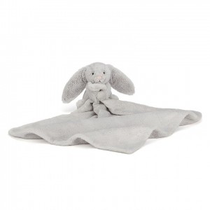 Jellycat Bashful Silver Bunny Soother | 056281-KCG