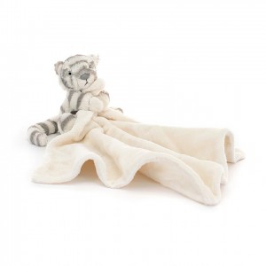 Jellycat Bashful Snow Tiger Soother | 314265-GBD