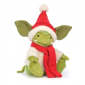 Jellycat Christmas Grizzo | 876901-HYV