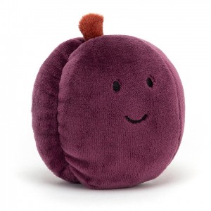 Jellycat Fabulous Fruit Plum | 614920-KQF