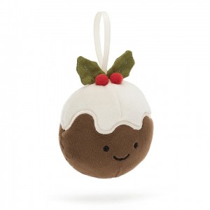 Jellycat Festive Folly Christmas Pudding | 643182-NPT