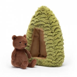 Jellycat Forest Fauna Bear | 518093-USF