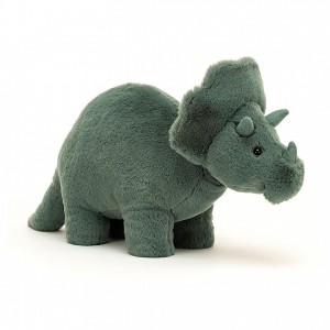 Jellycat Fossilly Triceratops Medium | 921658-JDF