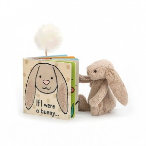 Jellycat If I Were A Bunny Book and Bashful Bunny Small | 095183-DCE