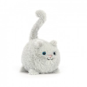 Jellycat Kitten Caboodle Grey | 806139-FLR