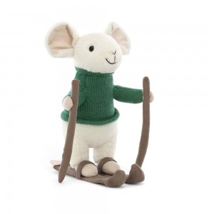 Jellycat Merry Mouse Skiing | 390725-IUP