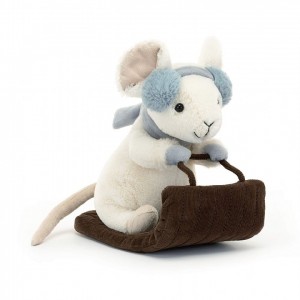 Jellycat Merry Mouse Sleighing | 038415-CND