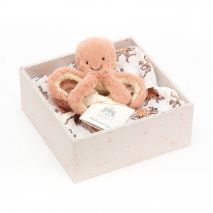 Jellycat Odell Octopus Gift Set | 481673-BOC