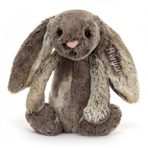 Jellycat Personalised Bashful Cottontail Bunny Medium | 138409-QCE