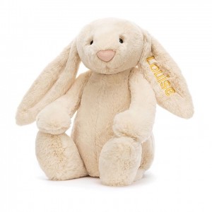 Jellycat Personalised Bashful Luxe Bunny Willow Huge | 380542-PZD