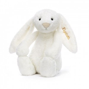 Jellycat Personalised Bashful Luxe Bunny Luna Huge | 128690-MZP