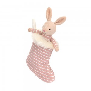 Jellycat Shimmer Stocking Bunny | 521048-NFX