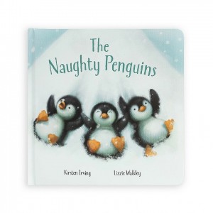 Jellycat The Naughty Penguins Book | 360495-YKB