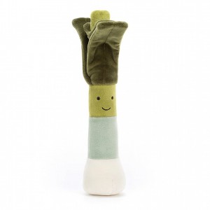 Jellycat Vivacious Vegetable Leek | 683412-UHQ