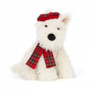 Jellycat Winter Warmer Munro Scottie Dog | 527193-ANG