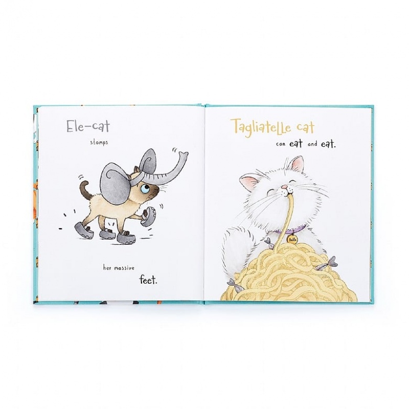 Jellycat All Kinds of Cats Book Medium | 724081-YAR