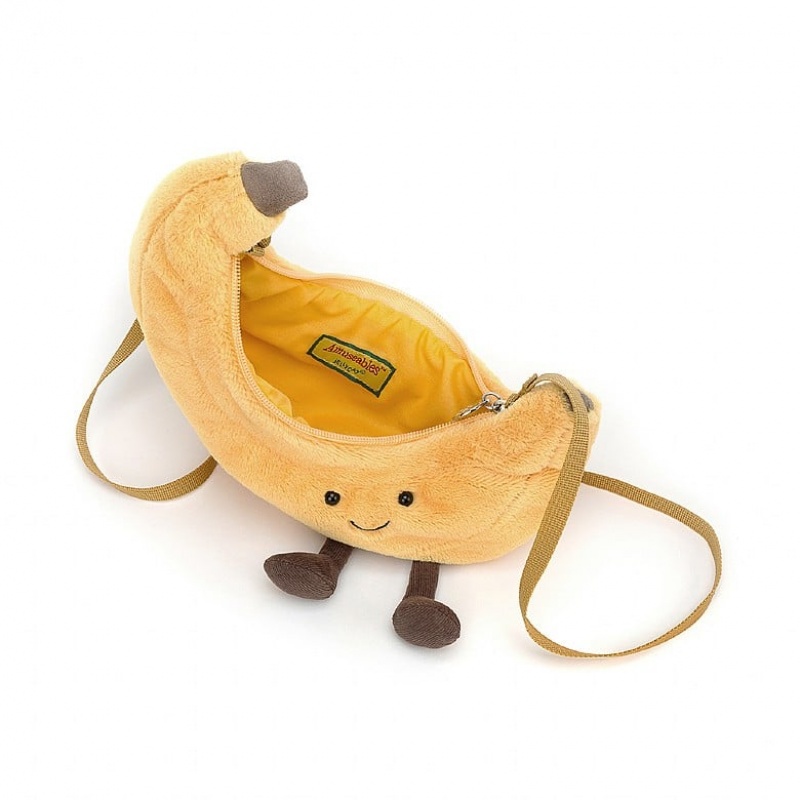 Jellycat Amuseable Banana Bag | 089256-YOR