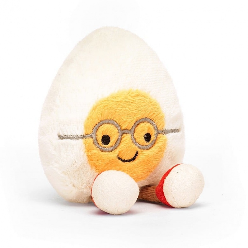 Jellycat Amuseable Boiled Egg Geek Huge | 685237-OYW