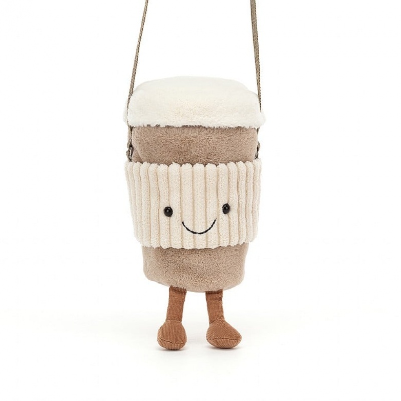 Jellycat Amuseable Coffee-To-Go Bag | 849716-GEQ