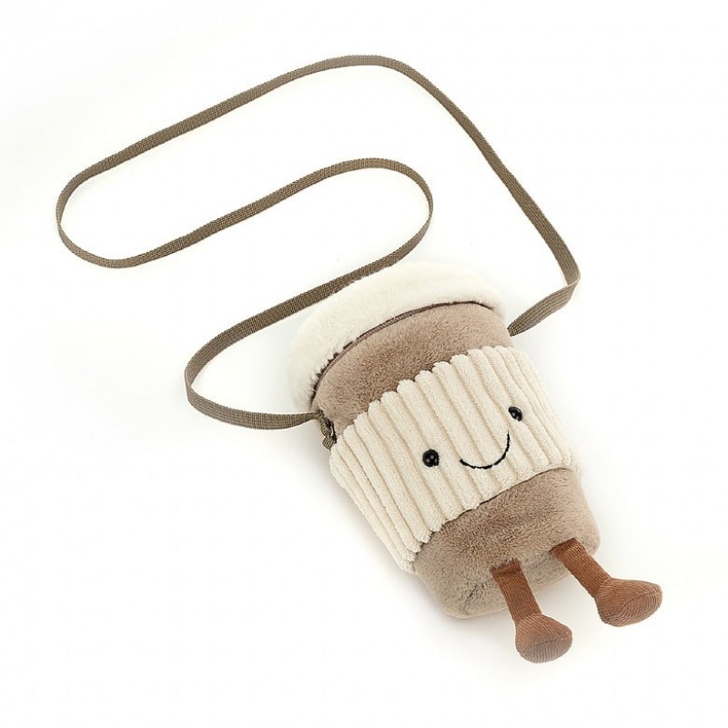 Jellycat Amuseable Coffee-To-Go Bag | 849716-GEQ