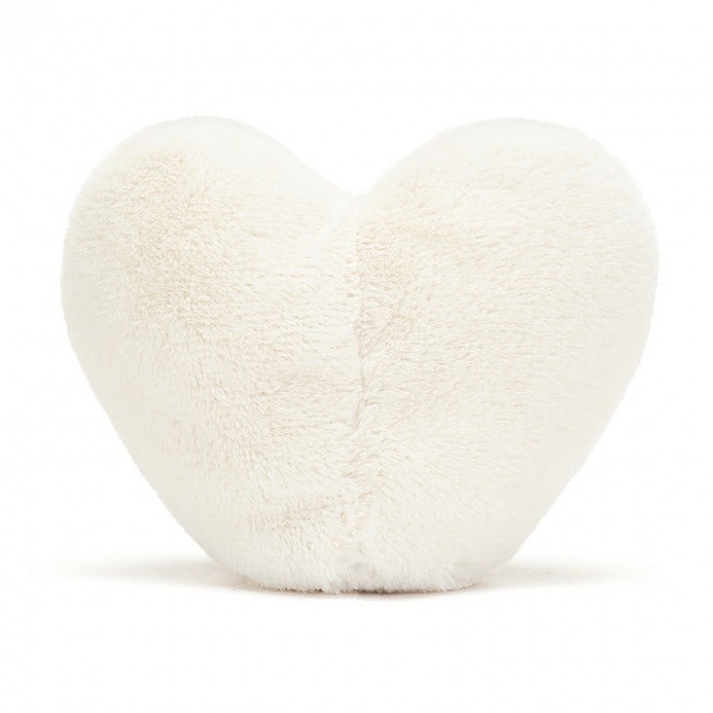 Jellycat Amuseable Cream Heart Small | 123609-JLG