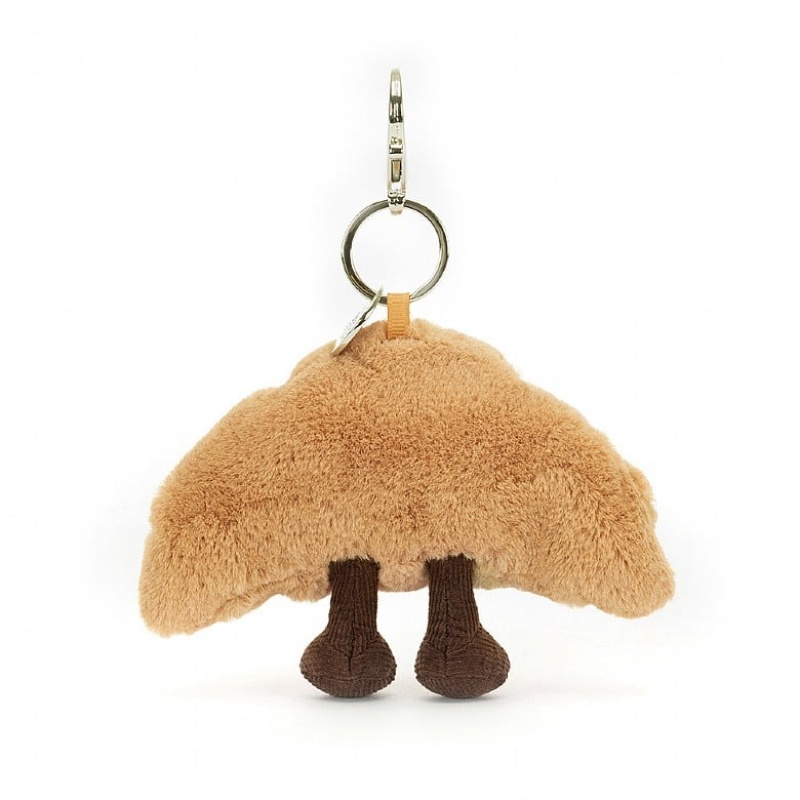 Jellycat Amuseable Croissant Bag Charm | 069574-HKQ