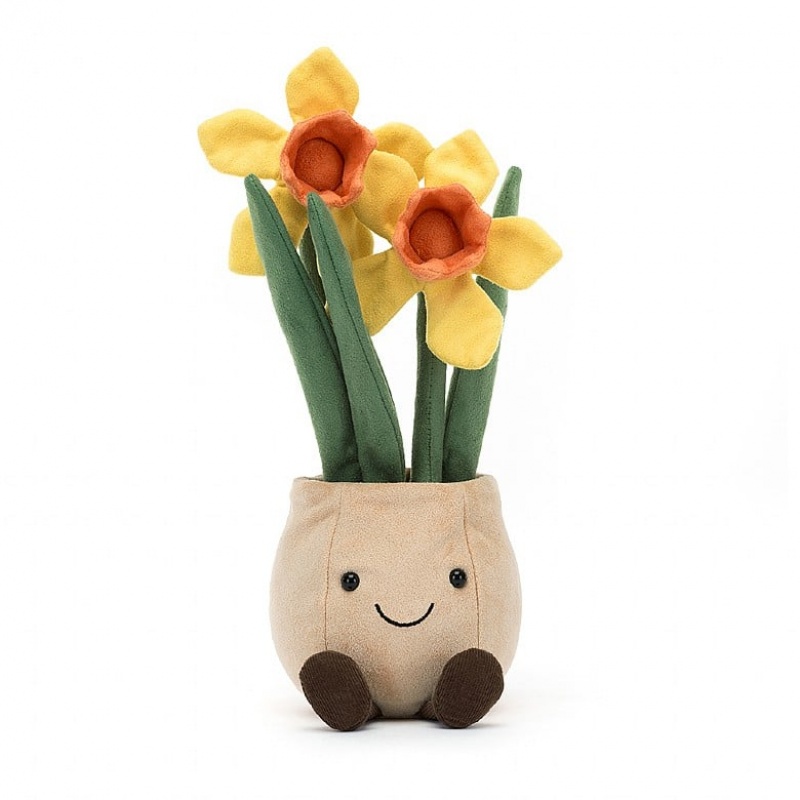 Jellycat Amuseable Daffodil Pot | 395641-AZM