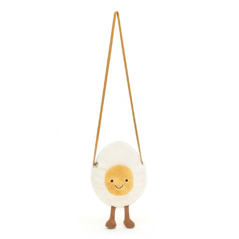 Jellycat Amuseable Happy Boiled Egg Bag | 807491-JPY