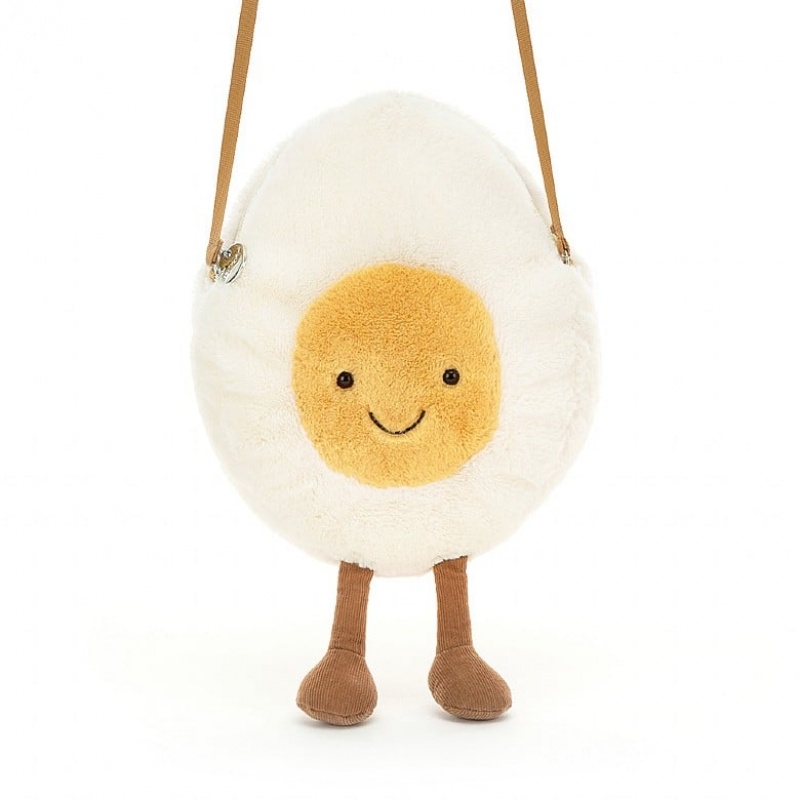 Jellycat Amuseable Happy Boiled Egg Bag | 807491-JPY