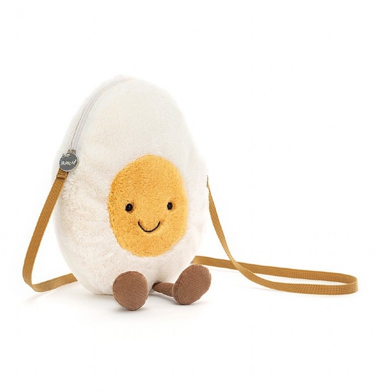 Jellycat Amuseable Happy Boiled Egg Bag | 807491-JPY