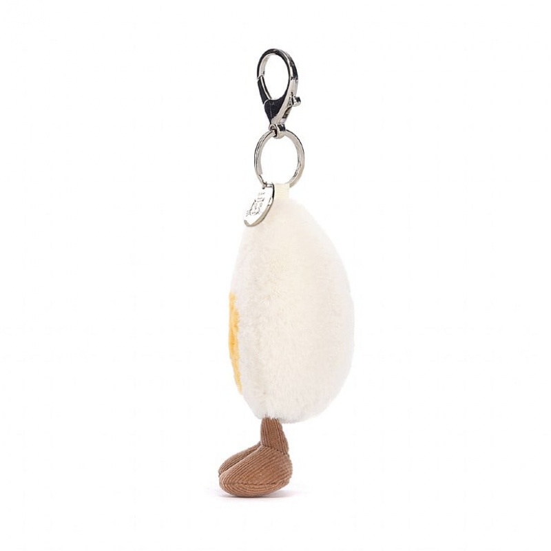 Jellycat Amuseable Happy Boiled Egg Bag Charm | 673258-EOD