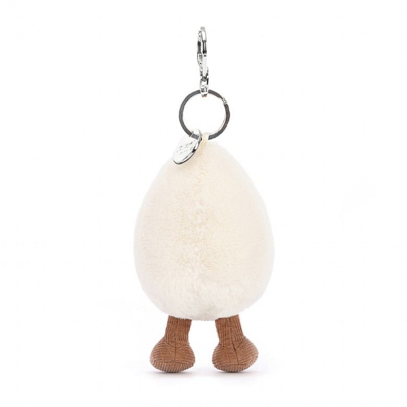 Jellycat Amuseable Happy Boiled Egg Bag Charm | 673258-EOD