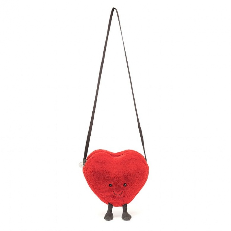 Jellycat Amuseable Heart Bag | 987541-KNR