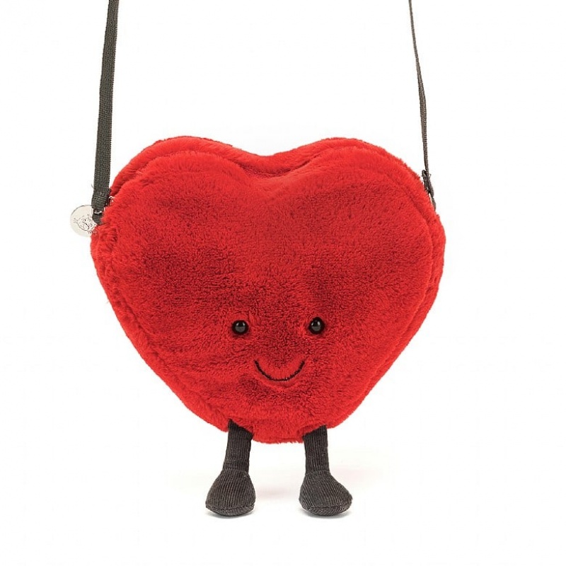 Jellycat Amuseable Heart Bag | 987541-KNR