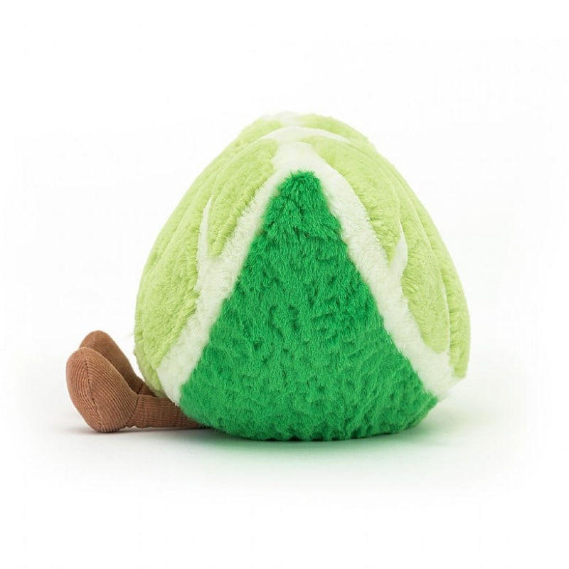 Jellycat Amuseable Lime Large | 384765-UIG