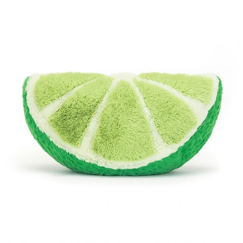 Jellycat Amuseable Lime Large | 384765-UIG