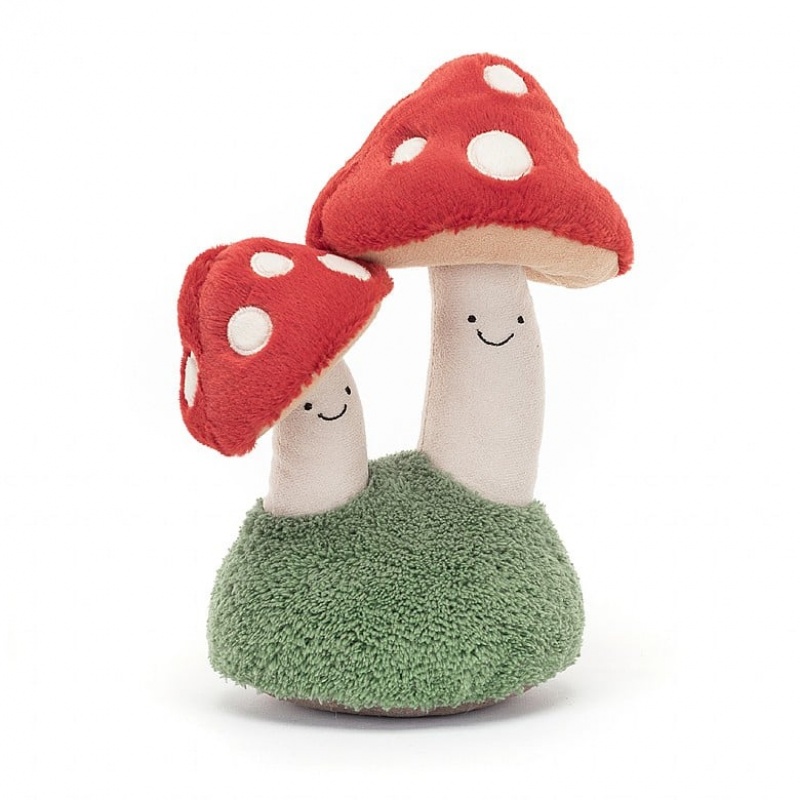 Jellycat Amuseable Pair of Toadstools | 796830-PQR