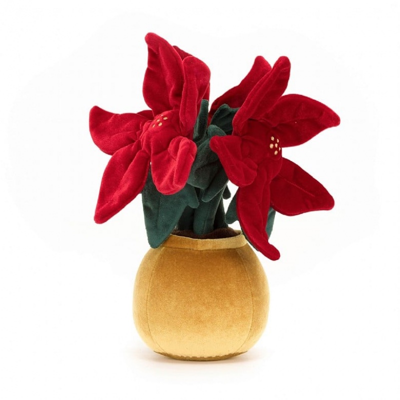 Jellycat Amuseable Poinsettia | 136245-EHO