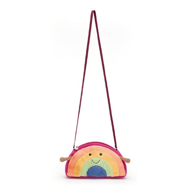 Jellycat Amuseable Rainbow Bag | 480192-JFZ