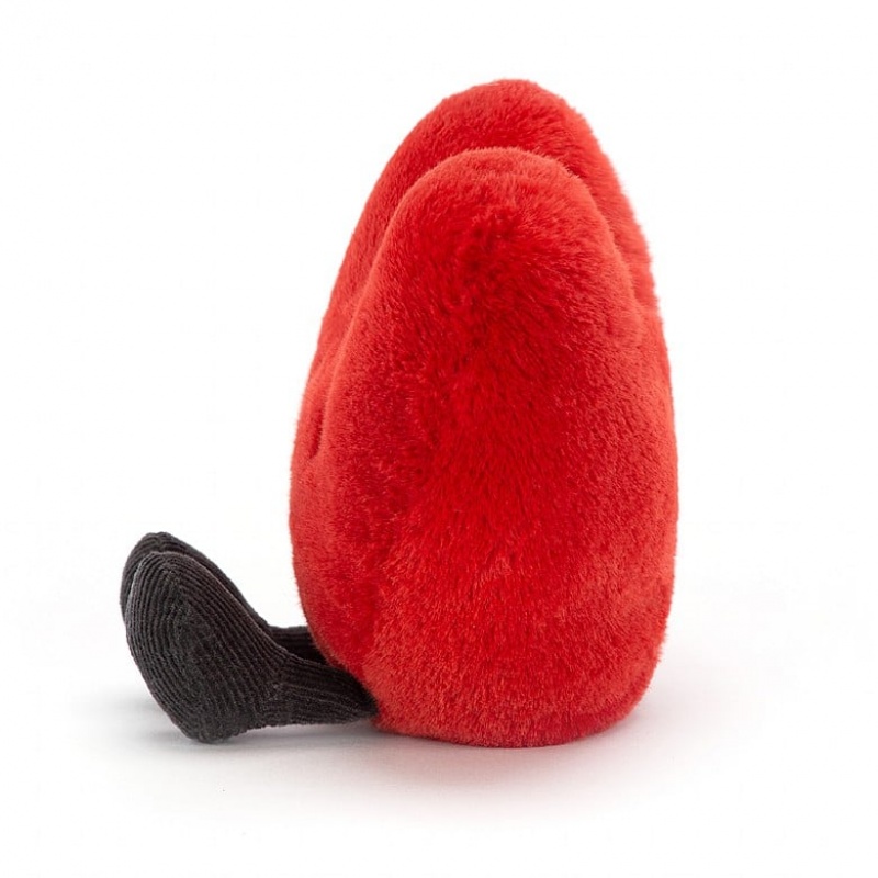 Jellycat Amuseable Red Heart Large | 769218-MKD