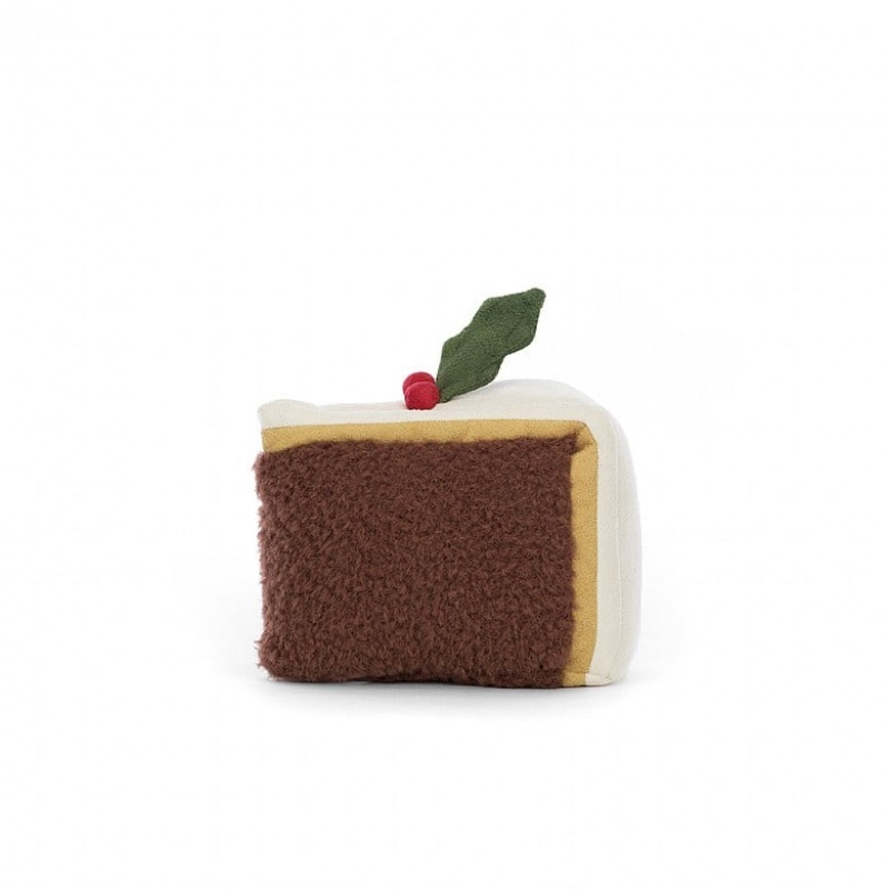 Jellycat Amuseable Slice of Christmas Cake | 231806-FQJ