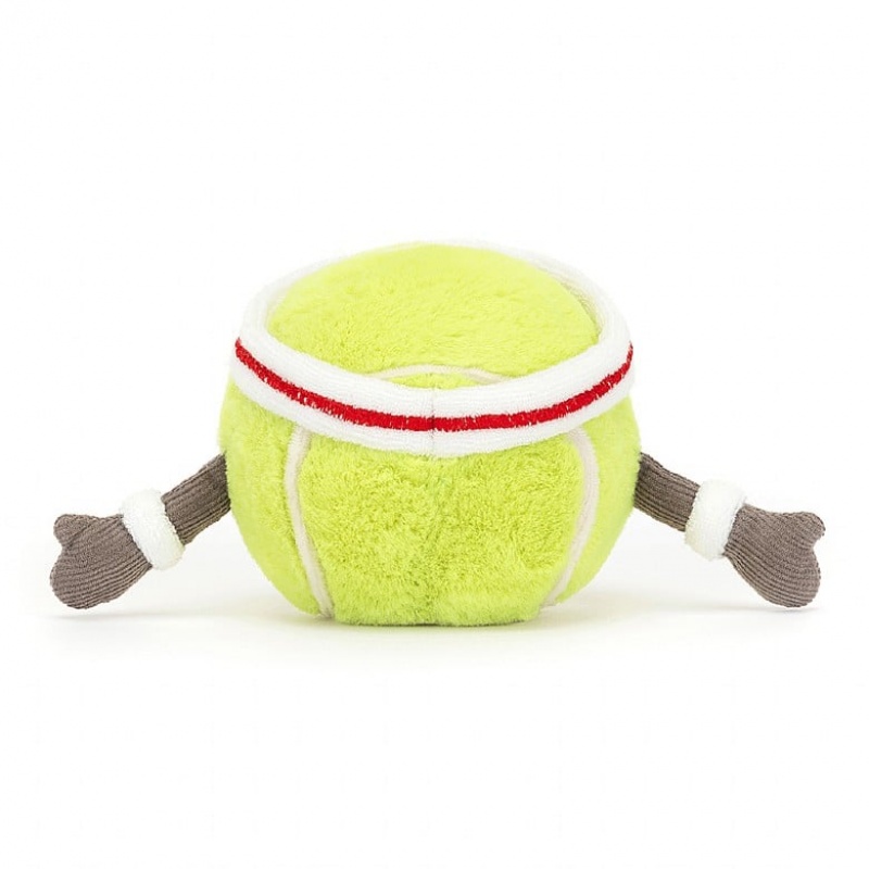 Jellycat Amuseable Sports Tennis Ball | 058214-MJZ