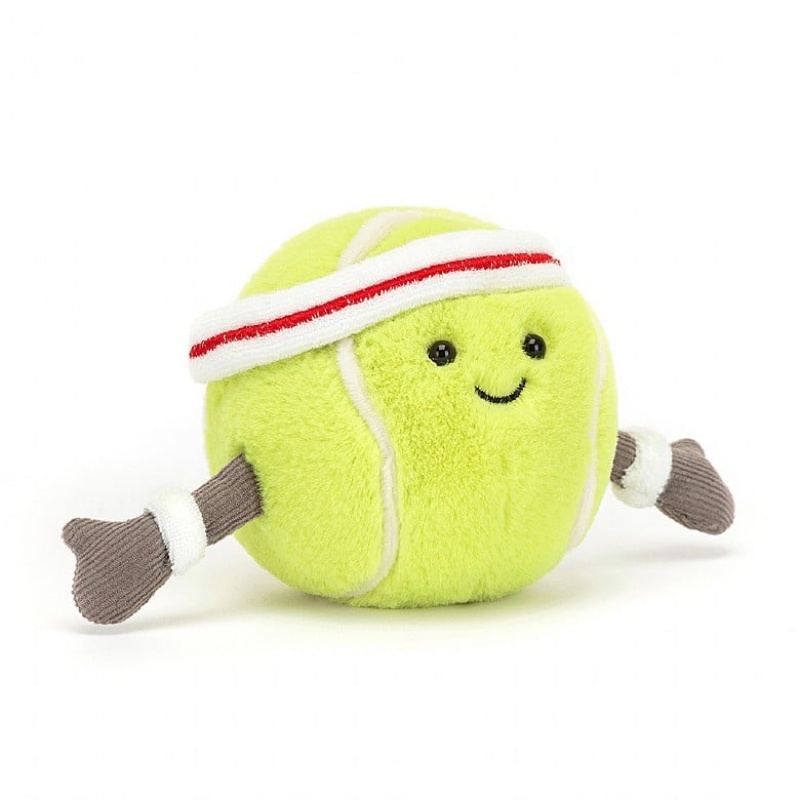 Jellycat Amuseable Sports Tennis Ball | 058214-MJZ